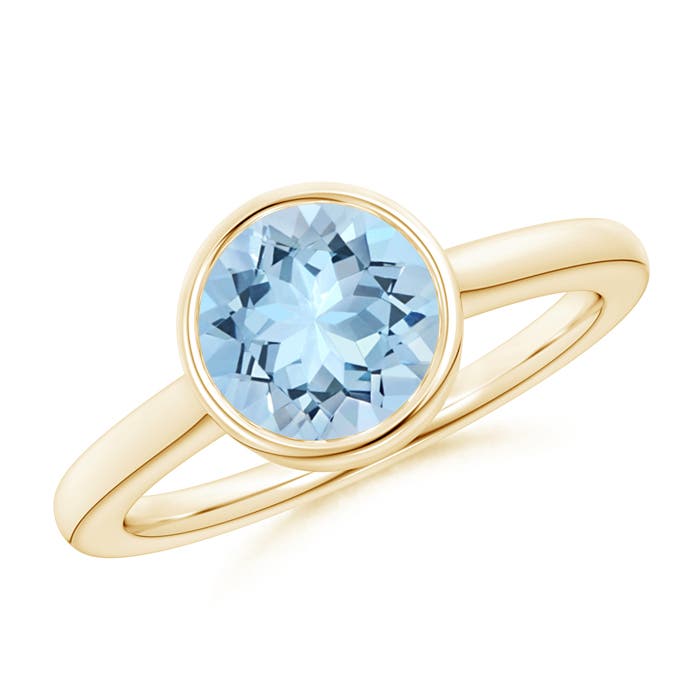 AAA - Aquamarine / 1.6 CT / 14 KT Yellow Gold