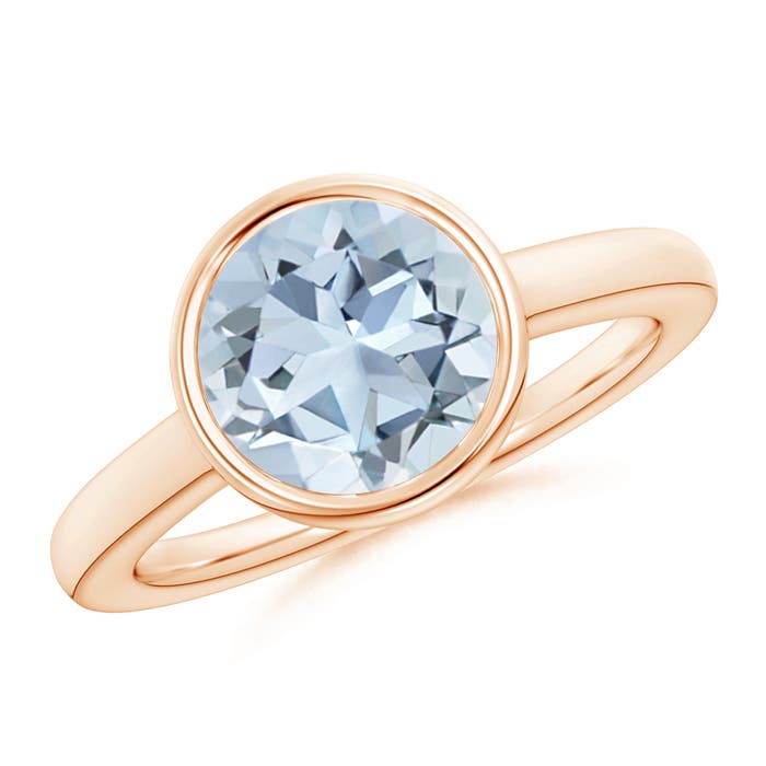 A - Aquamarine / 2.3 CT / 14 KT Rose Gold