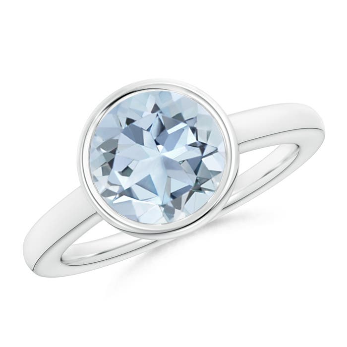 A - Aquamarine / 2.3 CT / 14 KT White Gold