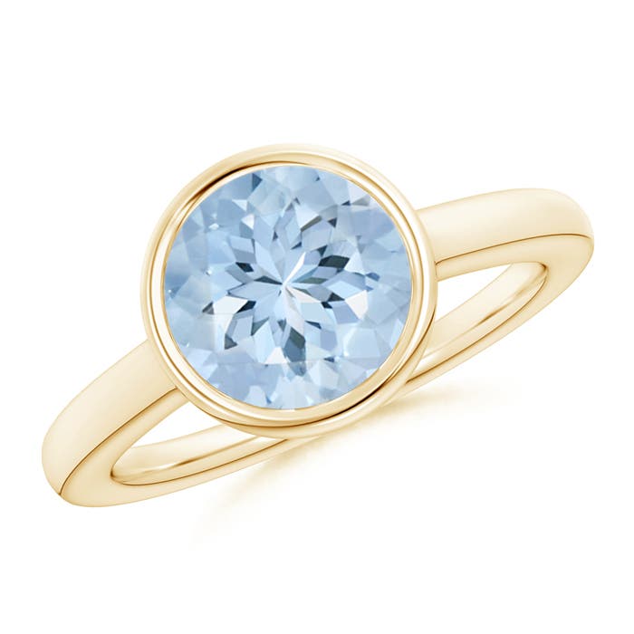 AA - Aquamarine / 2.3 CT / 14 KT Yellow Gold