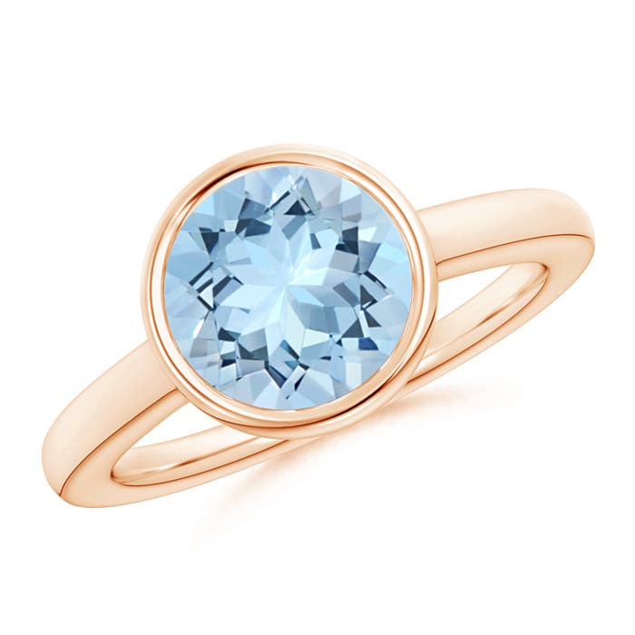 AAA - Aquamarine / 2.3 CT / 14 KT Rose Gold