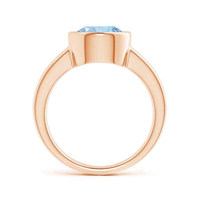 AAA - Aquamarine / 2.3 CT / 14 KT Rose Gold