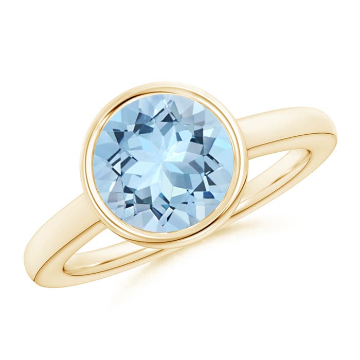 AAA - Aquamarine / 2.3 CT / 14 KT Yellow Gold