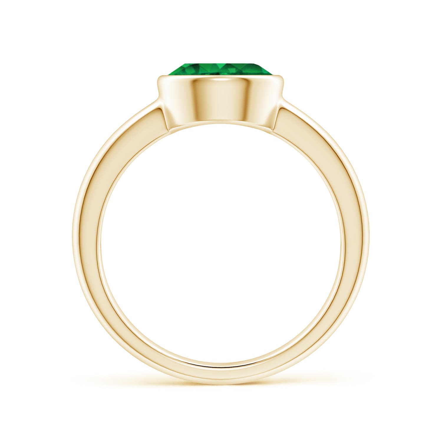 AAA - Emerald / 1.75 CT / 14 KT Yellow Gold