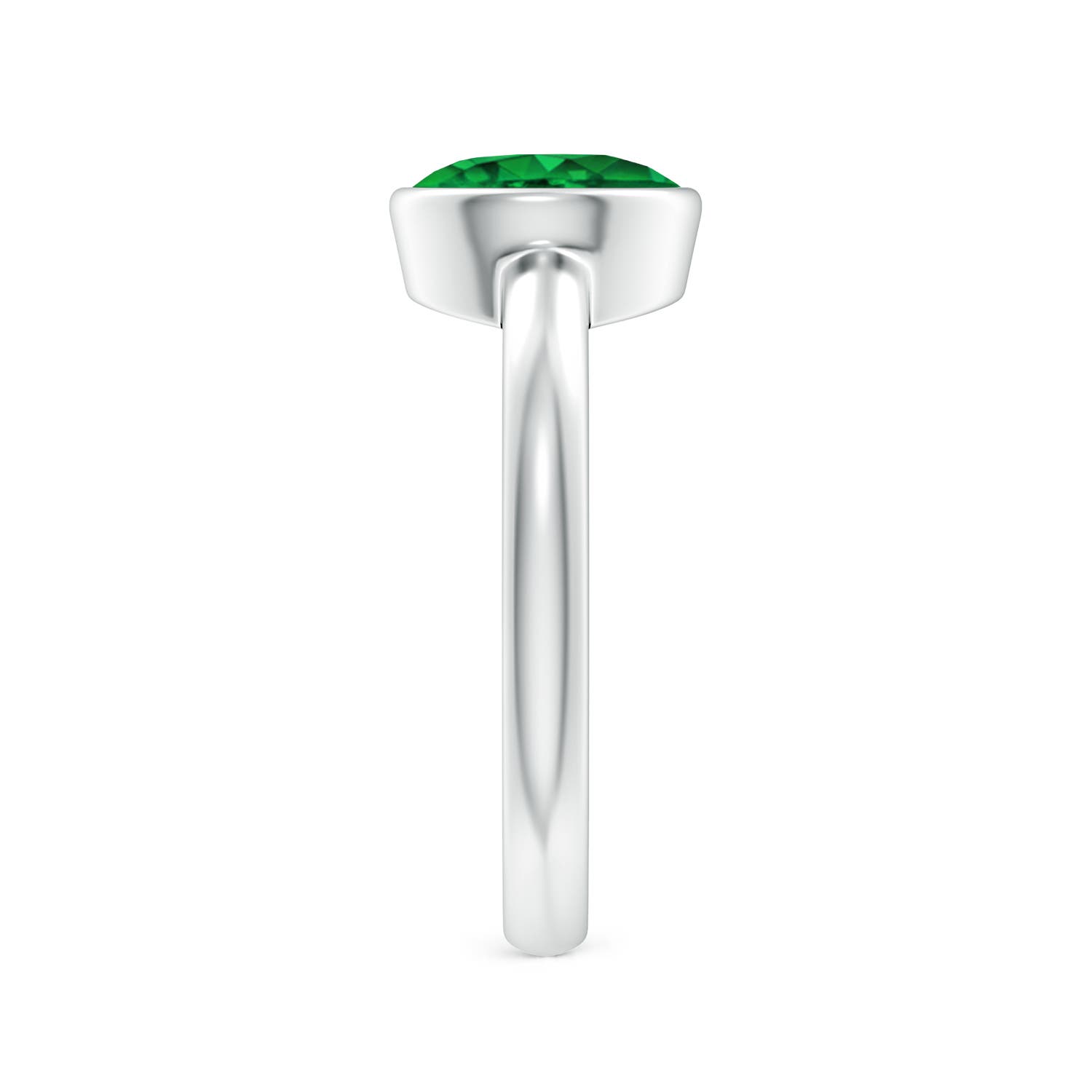 AAAA - Emerald / 1.75 CT / 14 KT White Gold