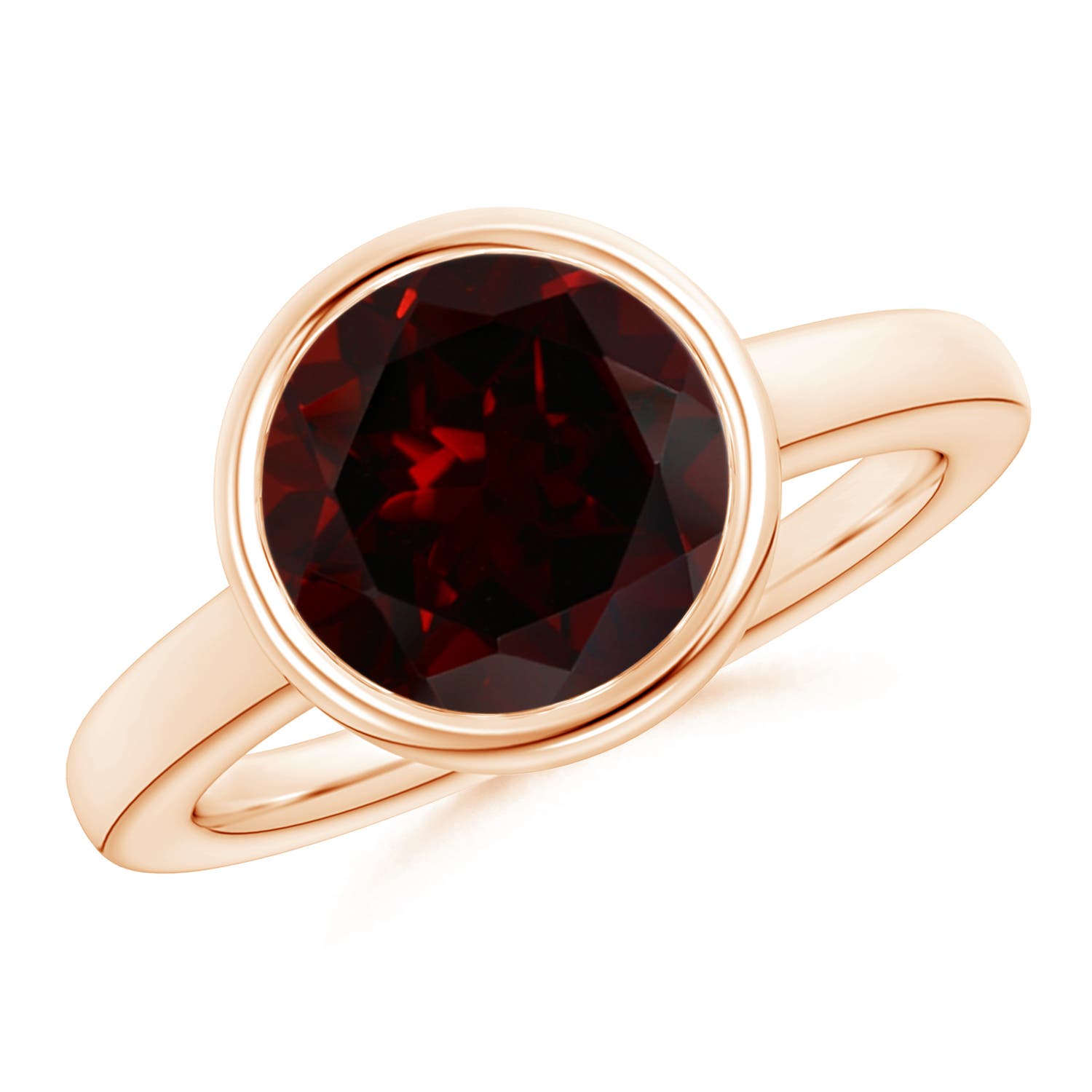 A - Garnet / 4.5 CT / 14 KT Rose Gold