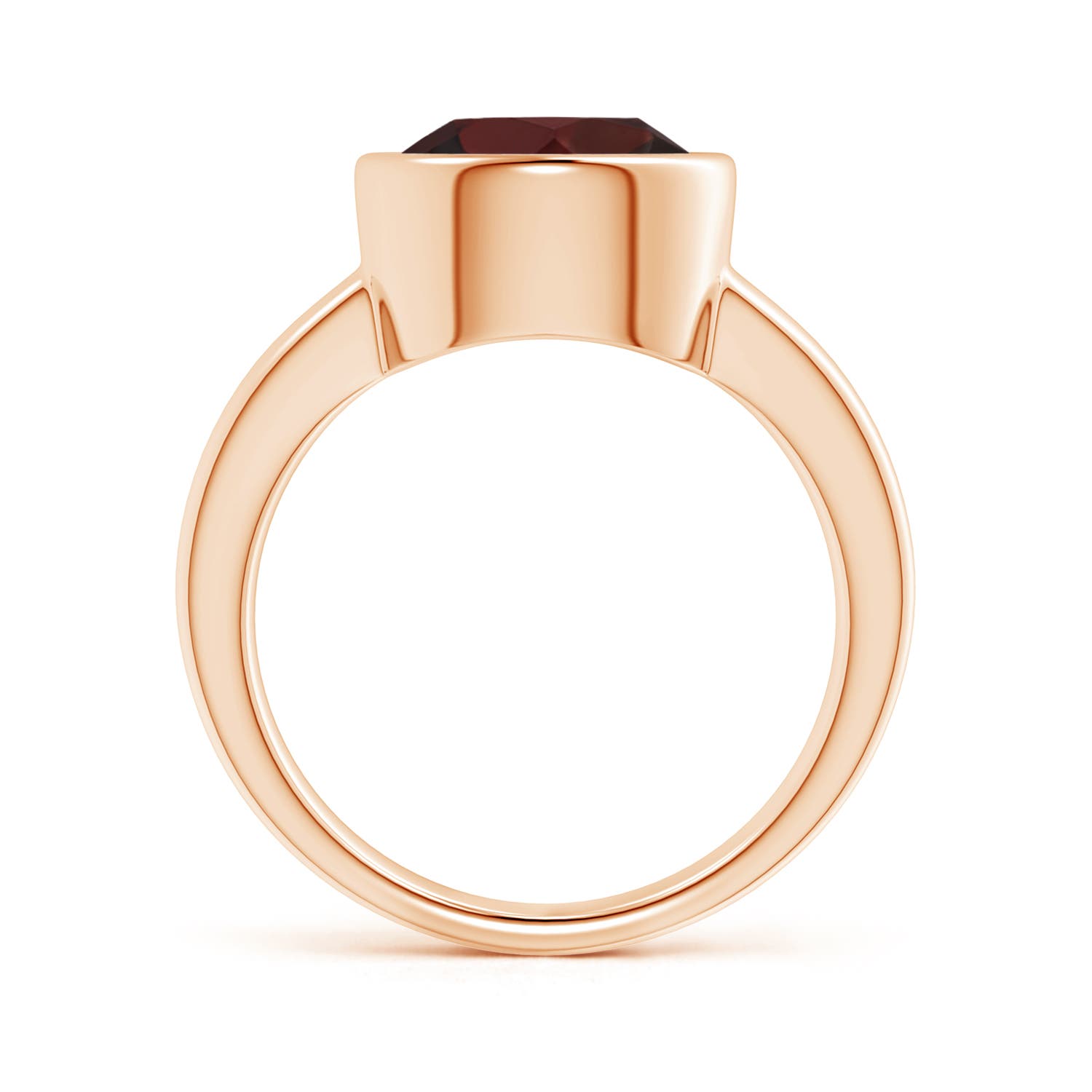 A - Garnet / 4.5 CT / 14 KT Rose Gold