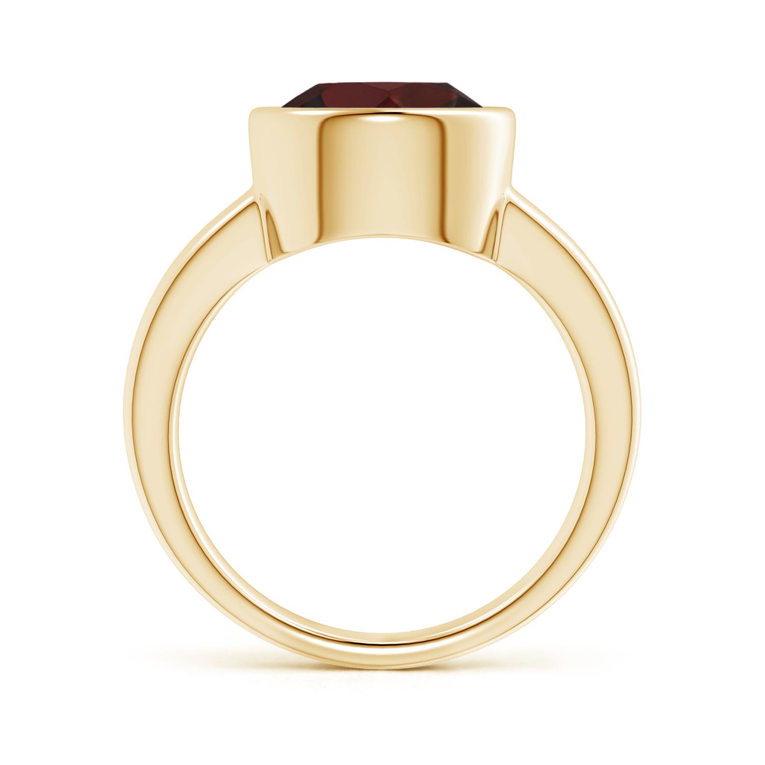 A - Garnet / 4.5 CT / 14 KT Yellow Gold