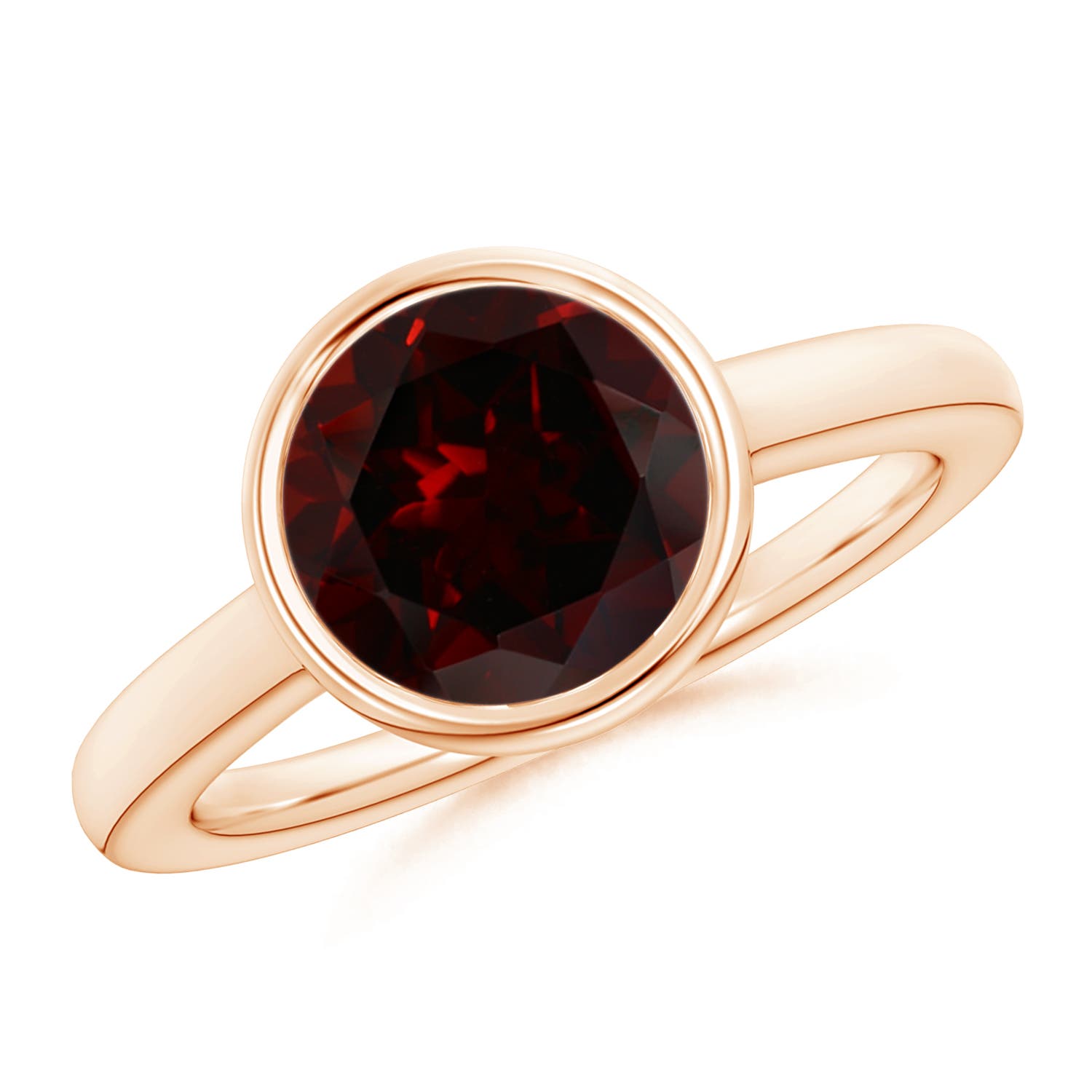 A - Garnet / 3.2 CT / 14 KT Rose Gold