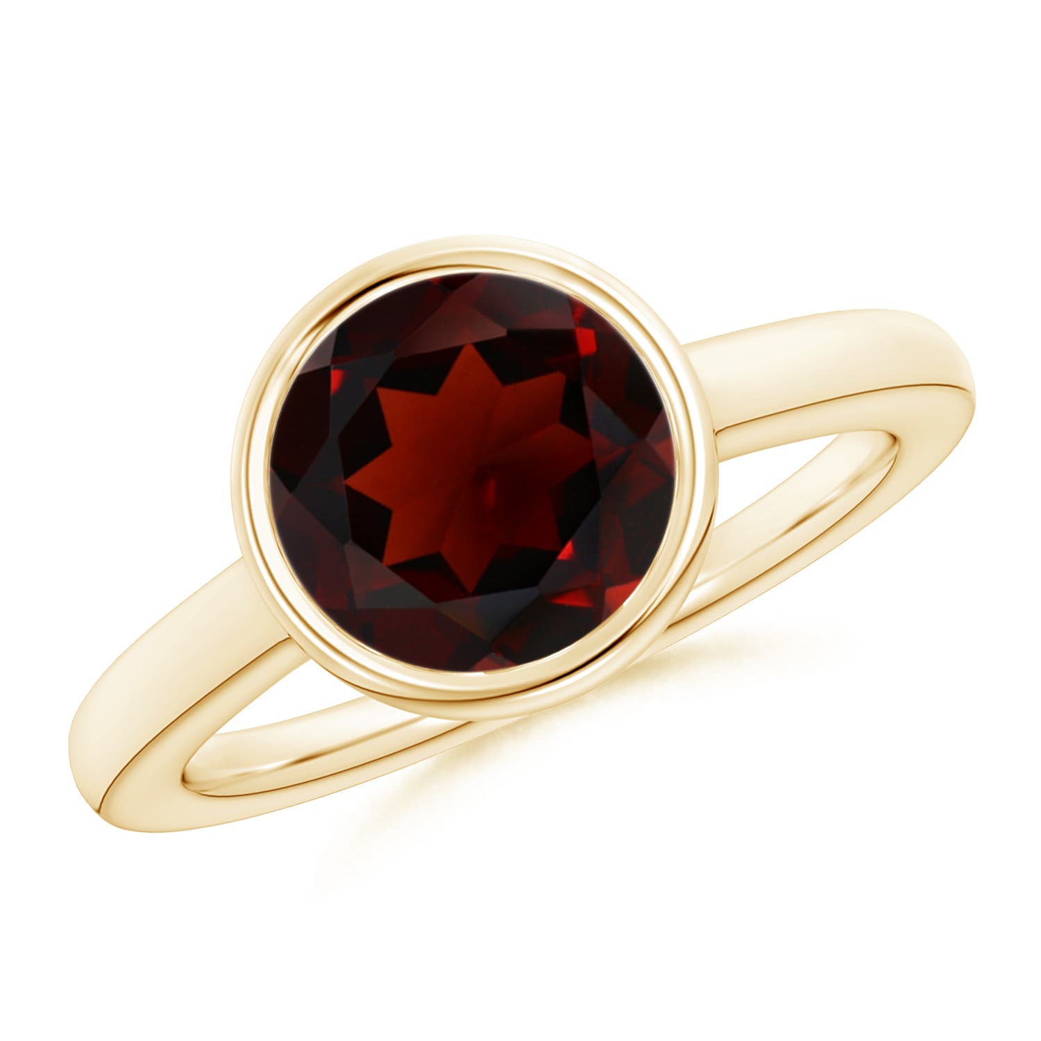 AA - Garnet / 3.2 CT / 14 KT Yellow Gold