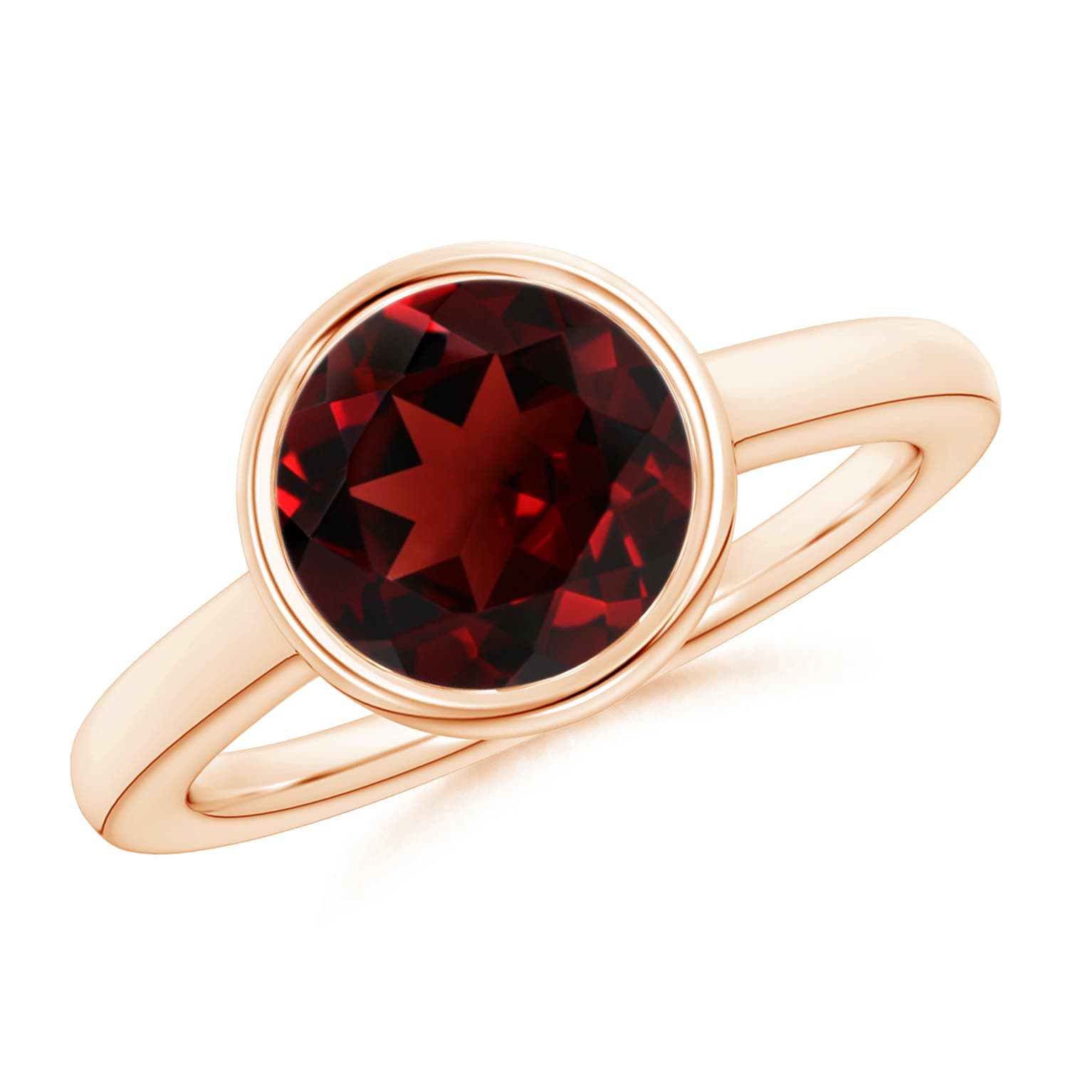 AAA - Garnet / 3.2 CT / 14 KT Rose Gold