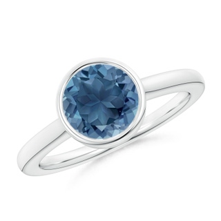 Round A London Blue Topaz