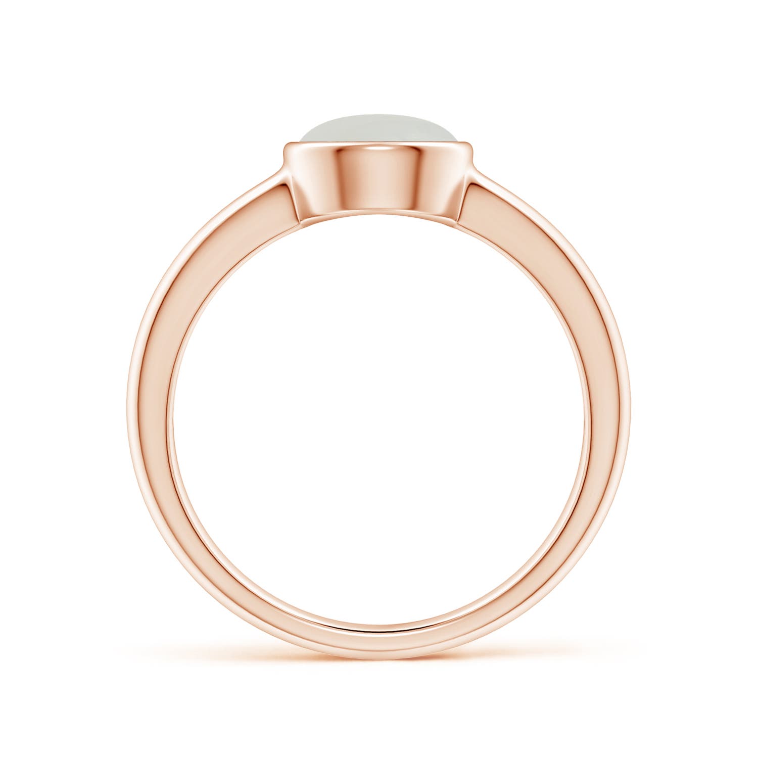 A - Moonstone / 1.25 CT / 14 KT Rose Gold