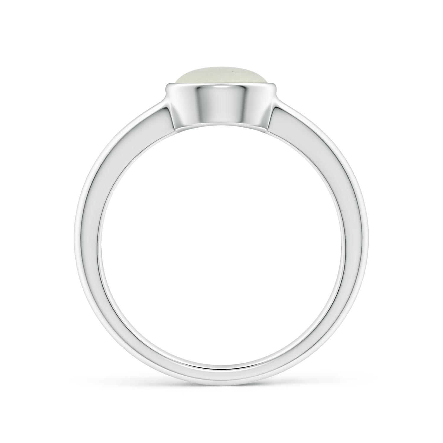 AA - Moonstone / 1.25 CT / 14 KT White Gold