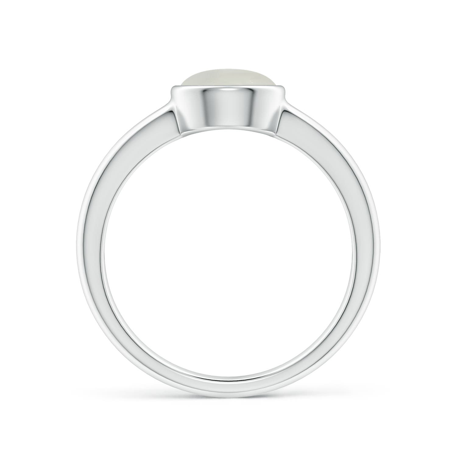 AAA - Moonstone / 1.25 CT / 14 KT White Gold