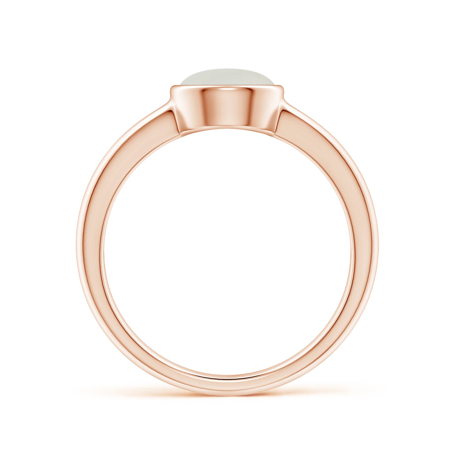 AAAA - Moonstone / 1.25 CT / 14 KT Rose Gold