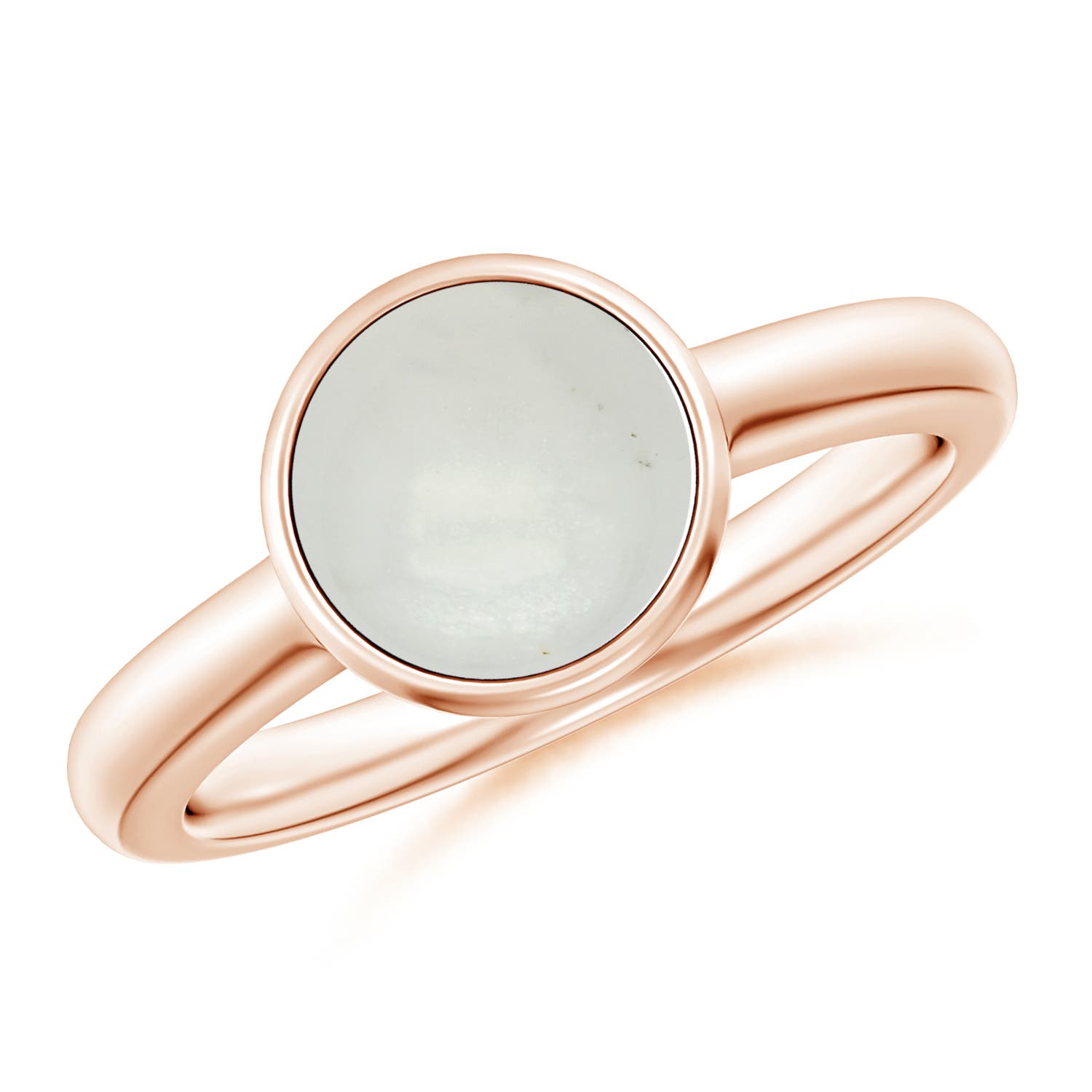 A - Moonstone / 1.9 CT / 14 KT Rose Gold