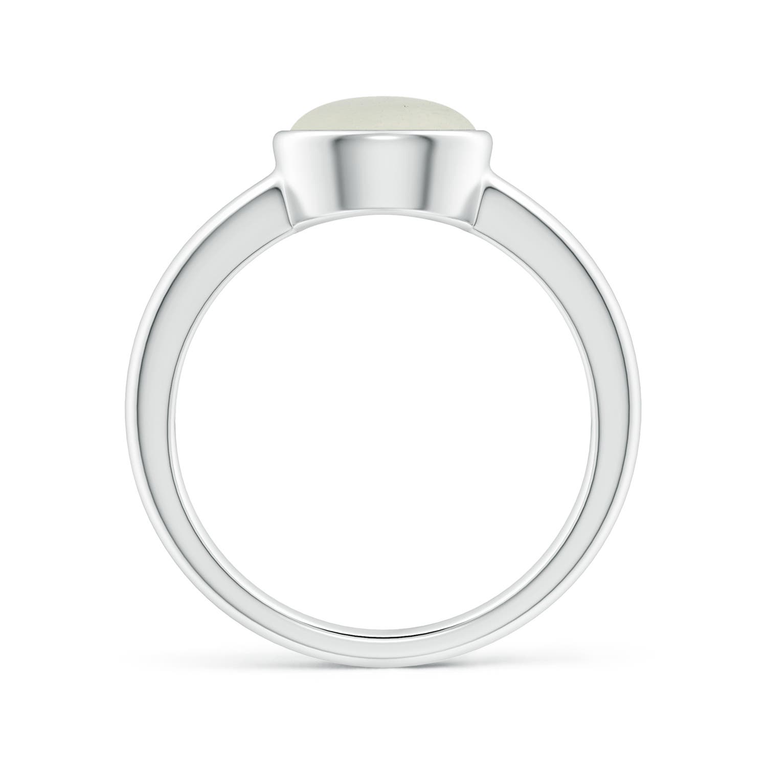 AA - Moonstone / 1.9 CT / 14 KT White Gold