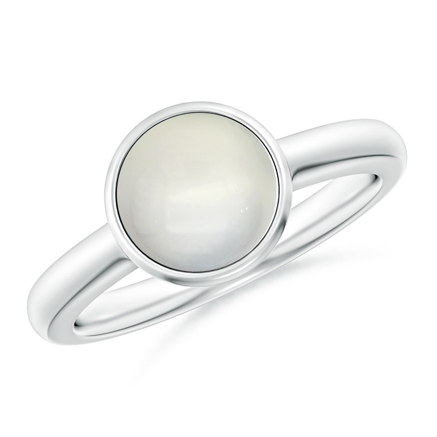 AAA - Moonstone / 1.9 CT / 14 KT White Gold