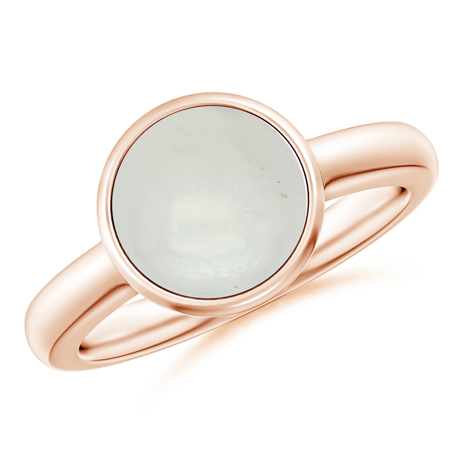 A - Moonstone / 2.7 CT / 14 KT Rose Gold