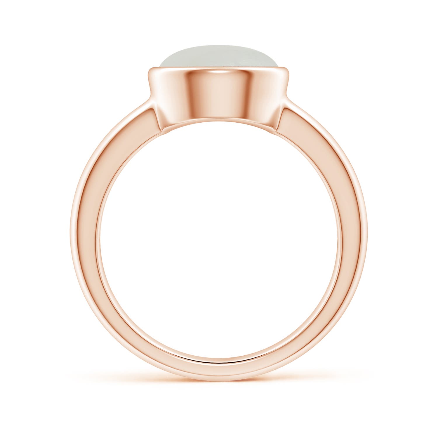 A - Moonstone / 2.7 CT / 14 KT Rose Gold