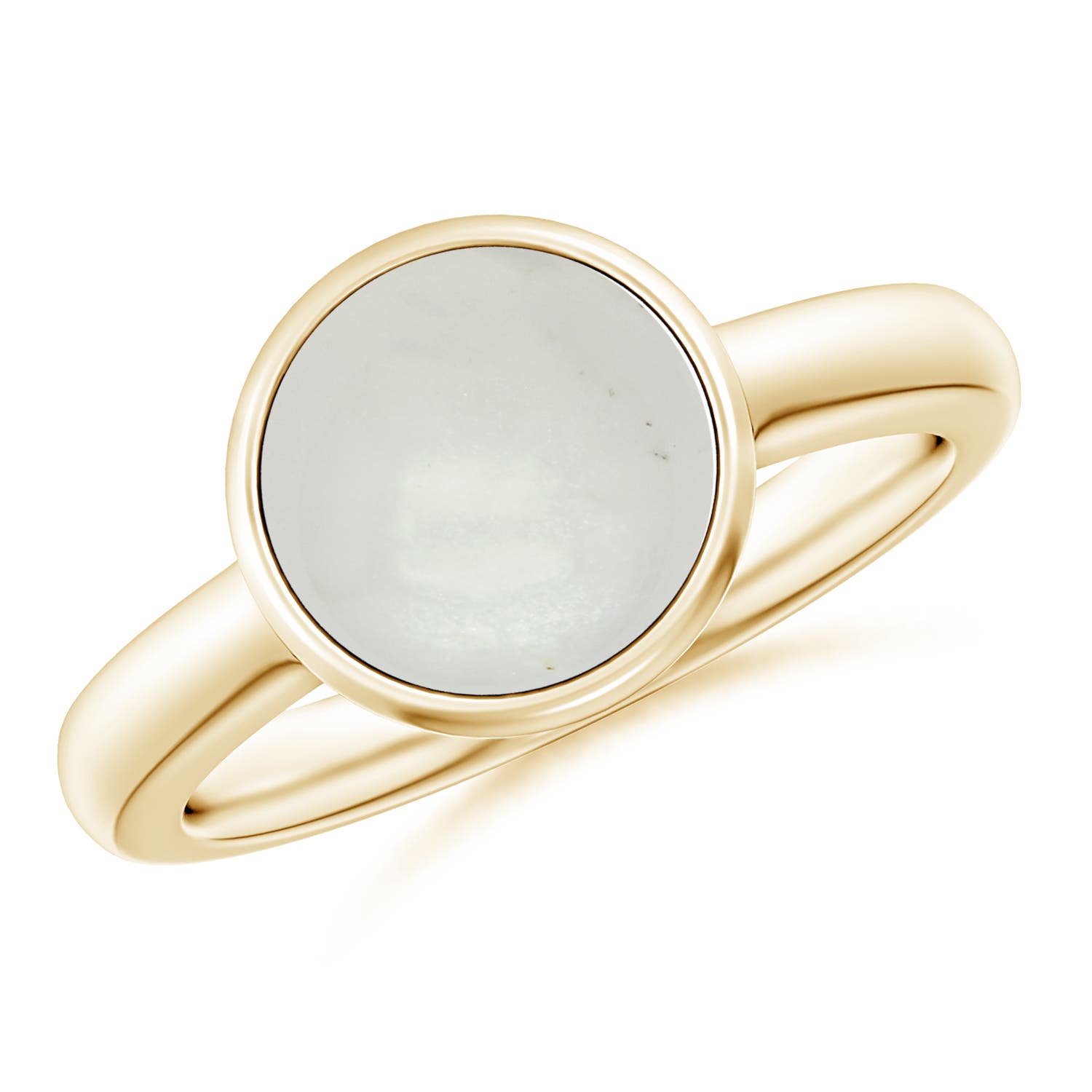 A - Moonstone / 2.7 CT / 14 KT Yellow Gold