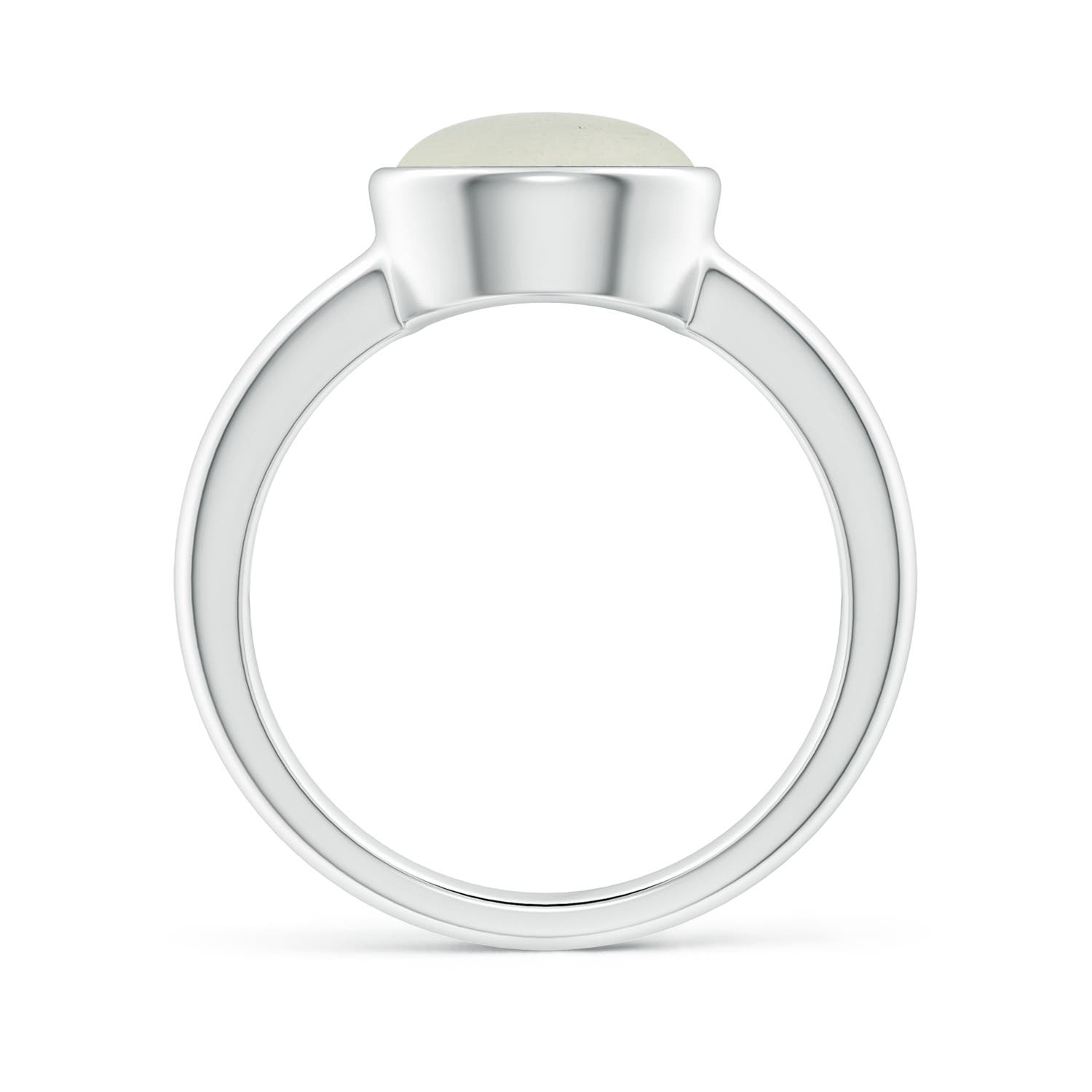 AA - Moonstone / 2.7 CT / 14 KT White Gold