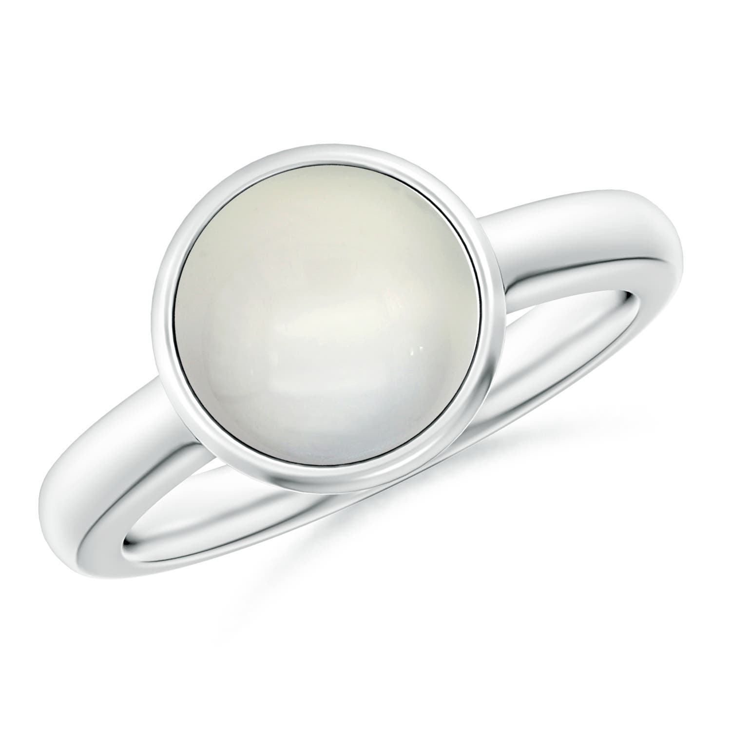 AAA - Moonstone / 2.7 CT / 14 KT White Gold