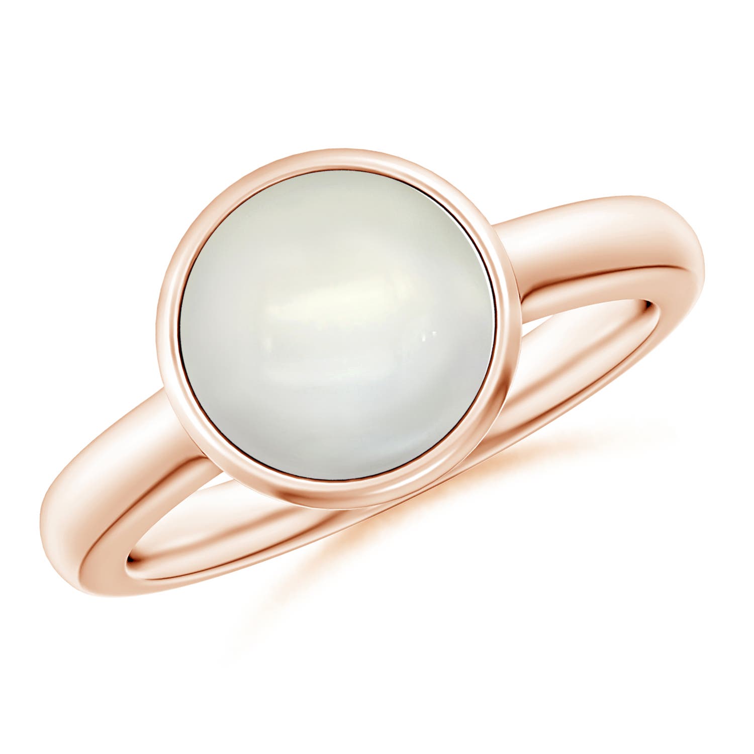 AAAA - Moonstone / 2.7 CT / 14 KT Rose Gold