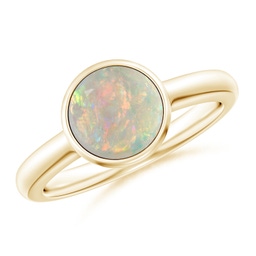 Opal Solitaire Rings