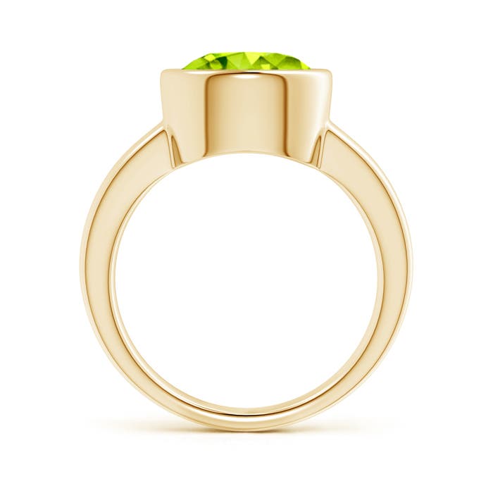 AAA - Peridot / 3.45 CT / 14 KT Yellow Gold