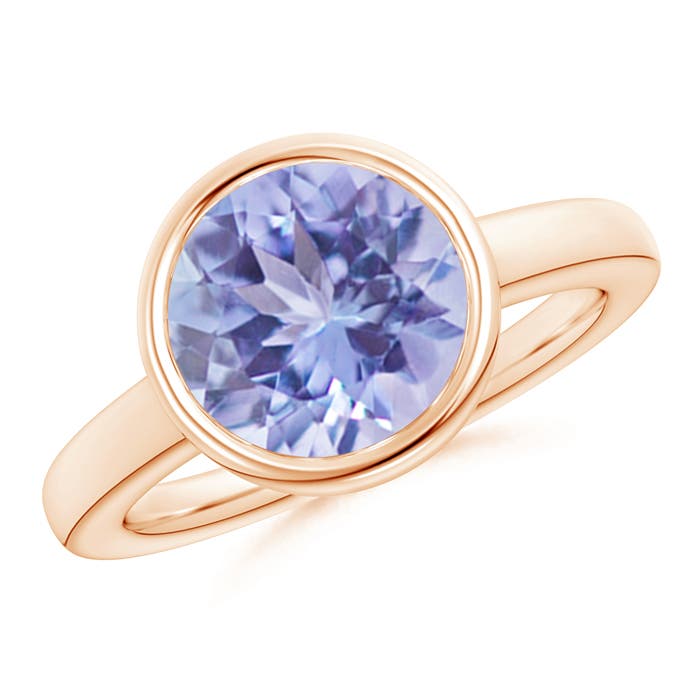 A - Tanzanite / 3.5 CT / 14 KT Rose Gold