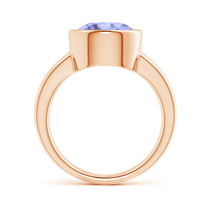 A - Tanzanite / 3.5 CT / 14 KT Rose Gold