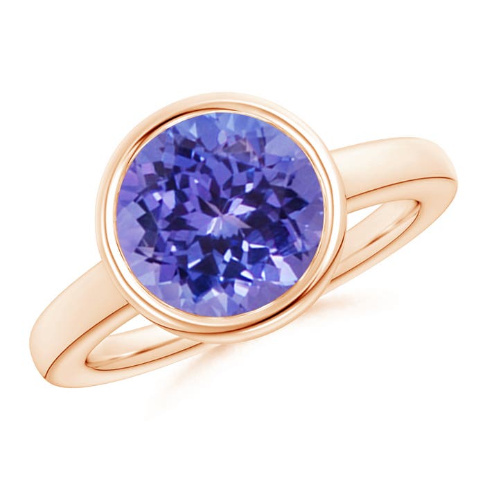 AA - Tanzanite / 3.5 CT / 14 KT Rose Gold