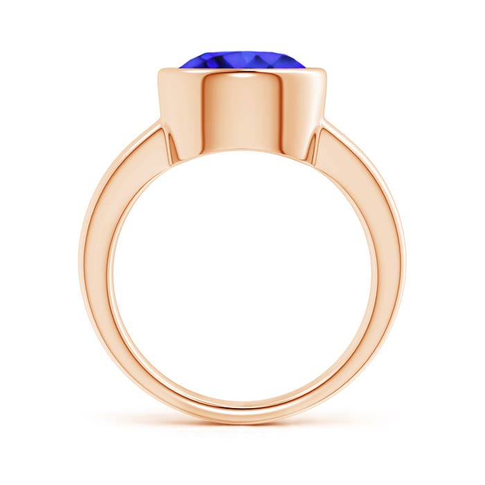 AAA - Tanzanite / 3.5 CT / 14 KT Rose Gold