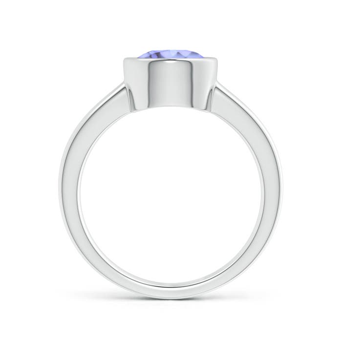 A - Tanzanite / 1.8 CT / 14 KT White Gold