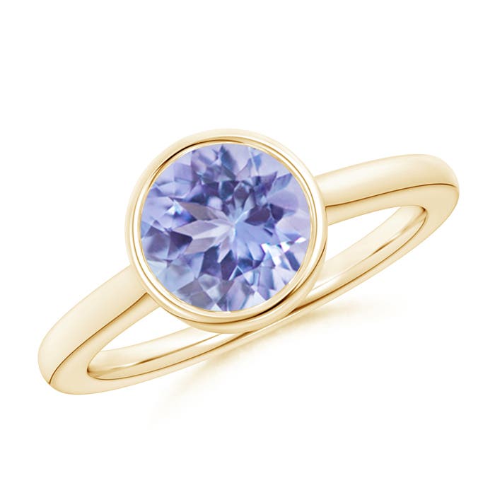 A - Tanzanite / 1.8 CT / 14 KT Yellow Gold