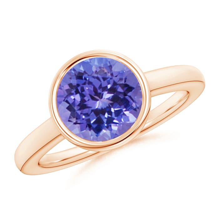 AA - Tanzanite / 2.4 CT / 14 KT Rose Gold