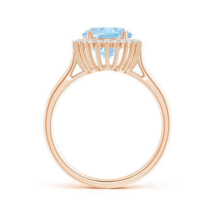 AAA - Aquamarine / 2.39 CT / 14 KT Rose Gold