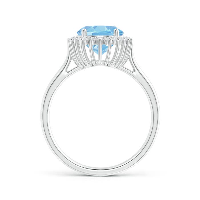 AAAA - Aquamarine / 2.39 CT / 14 KT White Gold