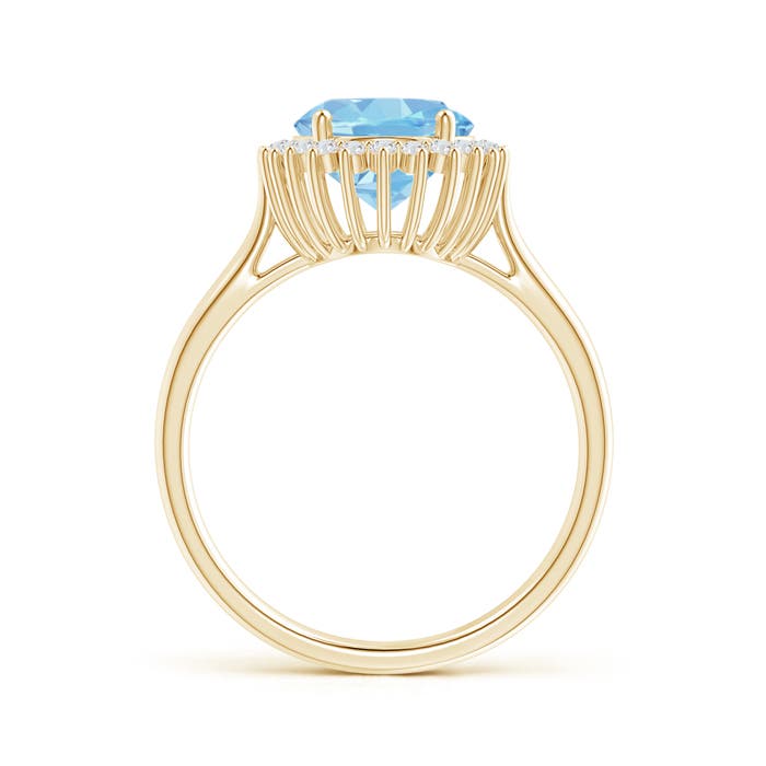 AAAA - Aquamarine / 2.39 CT / 14 KT Yellow Gold