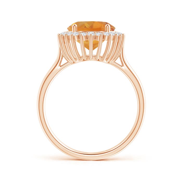 AA - Citrine / 3.64 CT / 14 KT Rose Gold