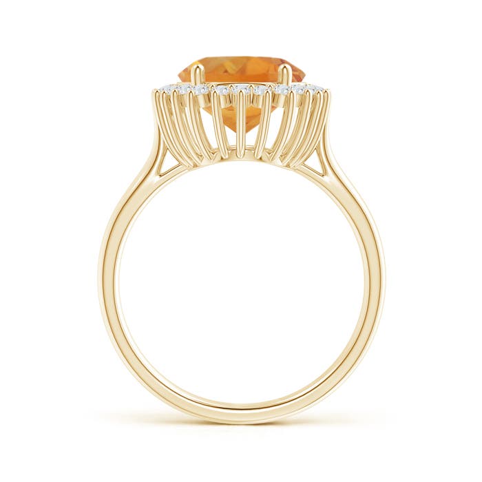 AA - Citrine / 3.64 CT / 14 KT Yellow Gold