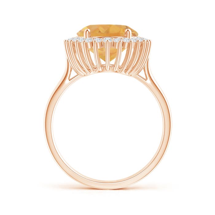 A - Citrine / 5.44 CT / 14 KT Rose Gold