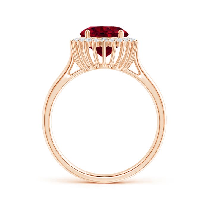 AAA - Garnet / 3.14 CT / 14 KT Rose Gold