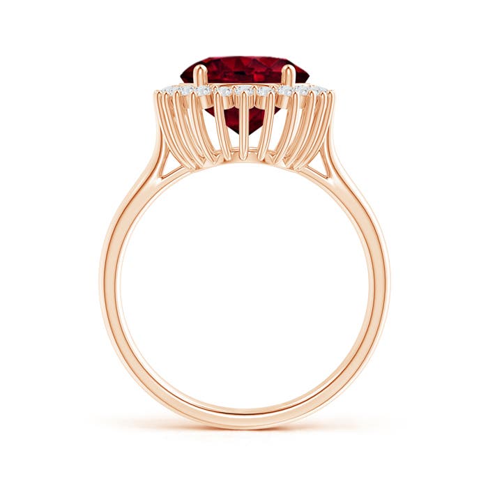 A - Garnet / 4.44 CT / 14 KT Rose Gold