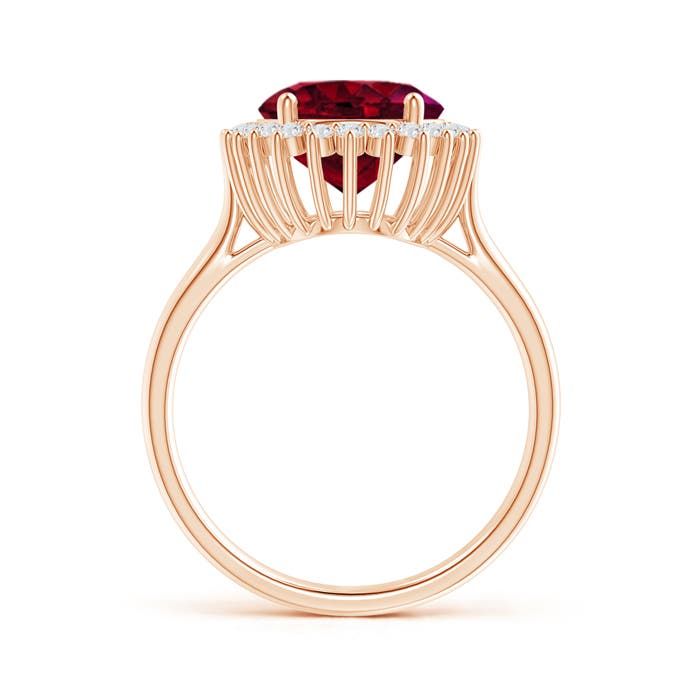 AA - Garnet / 4.44 CT / 14 KT Rose Gold