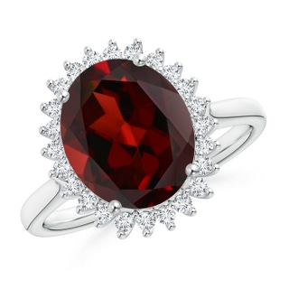 Oval AAA Garnet
