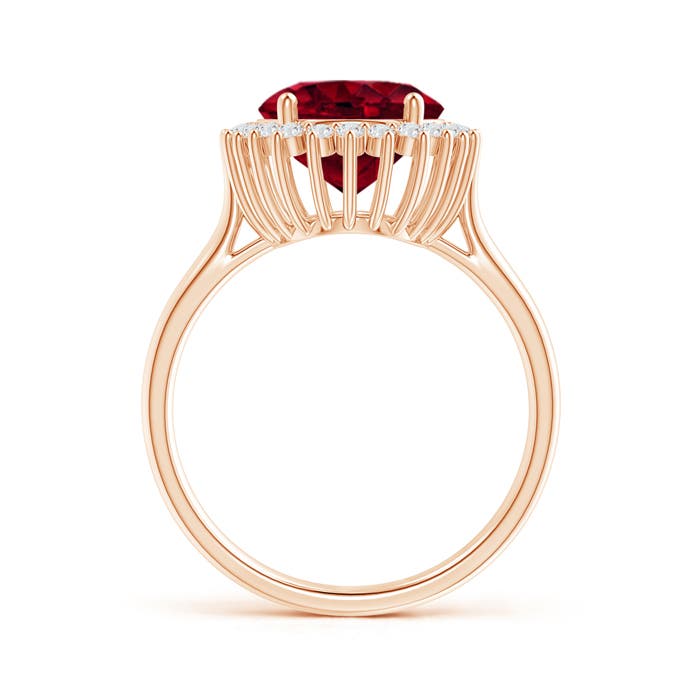 AAA - Garnet / 4.44 CT / 14 KT Rose Gold