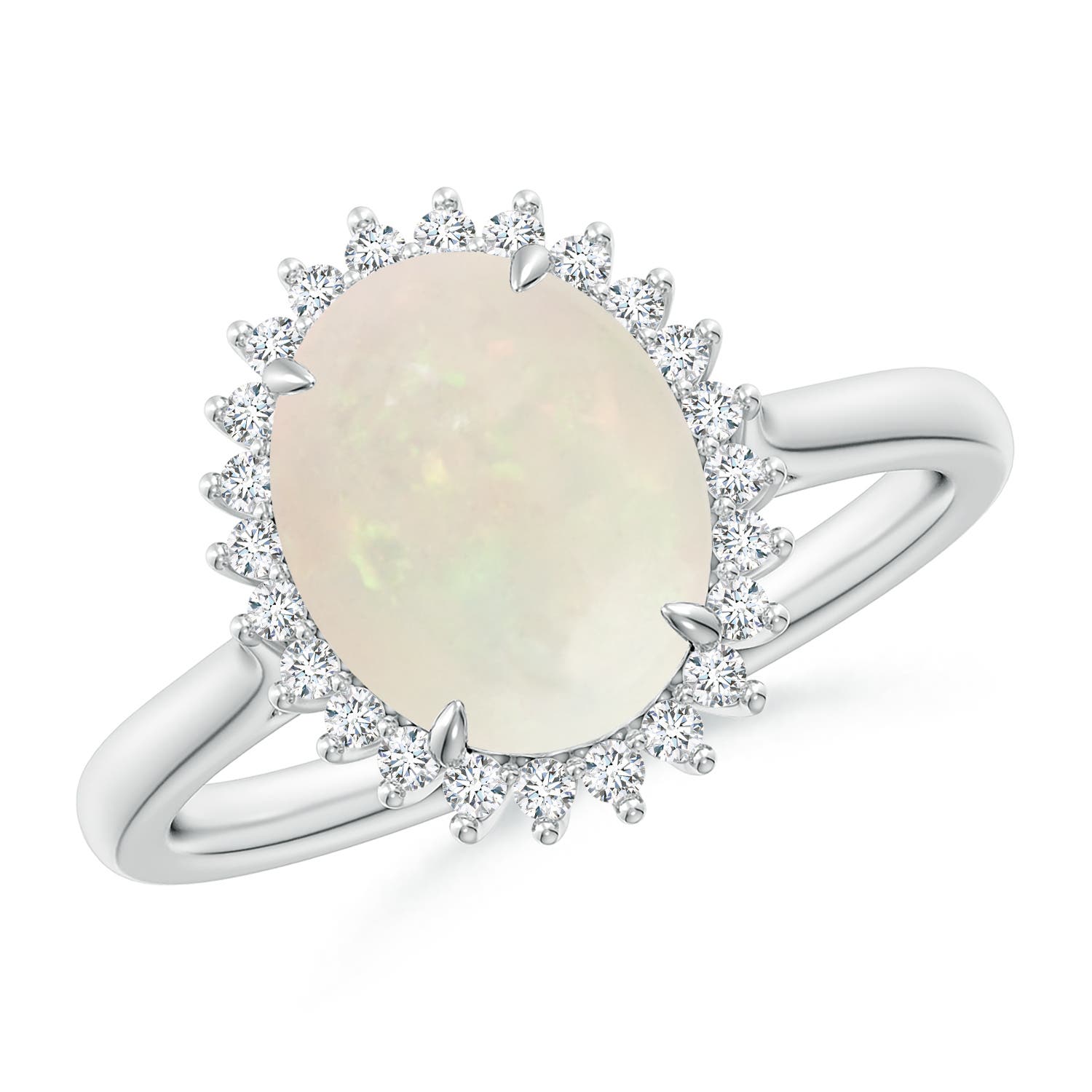 A - Opal / 1.64 CT / 14 KT White Gold